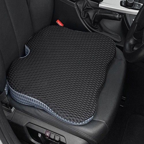 Memory Foam Car Seat Cushion For Driving Wedge Driver Booster Office Chair Pad
