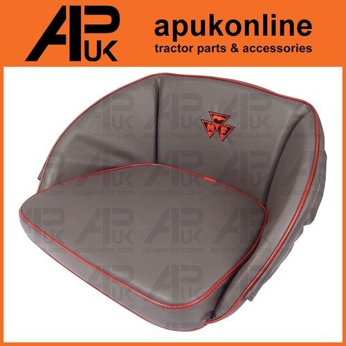 Embroided MF Triangle Logo Seat Cushion for Massey Ferguson 35 65 135 Tractor