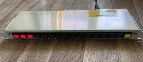 Quartz evertz CP1000a router matrix panels with display buttons
