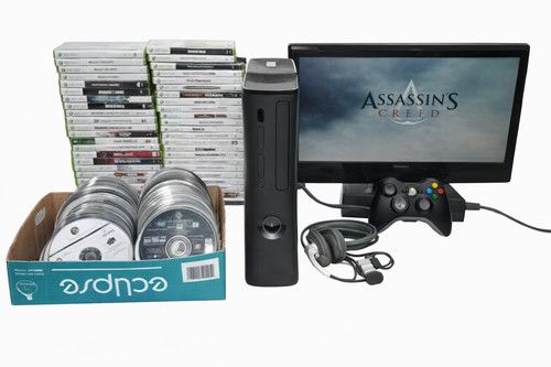 MICROSOFT XBOX 360 CONSOLE + CONTROLLER GAMES KINECT YOUR CHOOSE