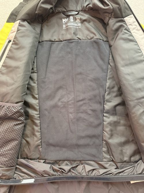 Helly Hansen ULLR Helly Tech Hooded Insulated RECCO Ski Jacket Yellow M — image 9