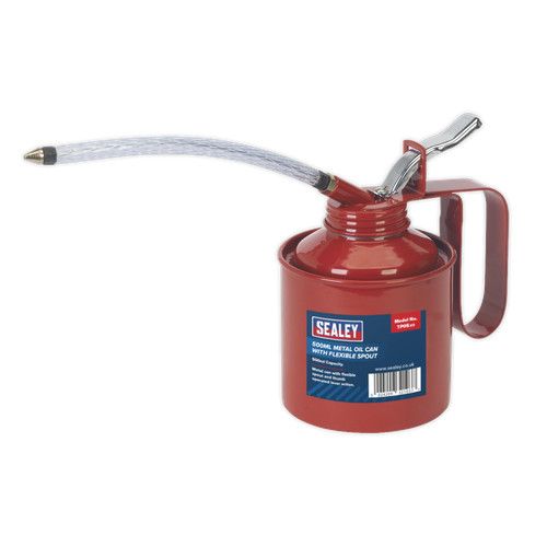 Sealey Metal Oil Can Flexible Spout 500ml - TP05