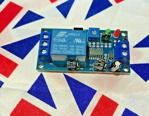 ⭐  12V DC Delay adjustable timer relay, delay Turn off Switch Module ⭐ ⭐⭐⭐⭐