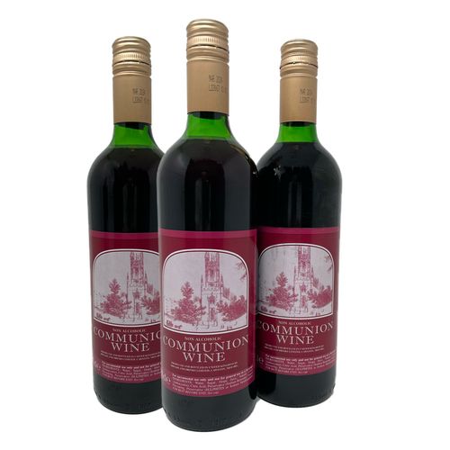 Church Altar Wine - Non Alcoholic Communion Wine 750ml - ALCOHOL FREE — image 1
