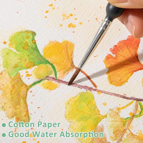 A3 Cold Press Watercolour Paper Pad 300GSM Cotton 30 Sheets — image 2