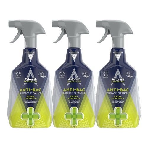 Astonish Specialist Anti-Bacterial Surface Cleanser – 1 count (Pack of 3)