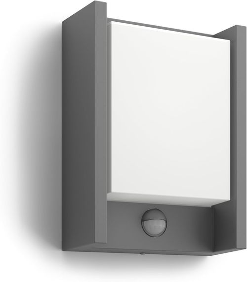 Philips Arbour LED Outdoor Wall Light with PIR Motion Sensor Anthracite — image 2