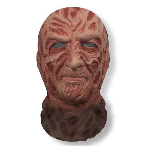 Freddy Krueger Horror Latex Fancy Dress Mask Cosplay Props Nightmare HalloweenUK