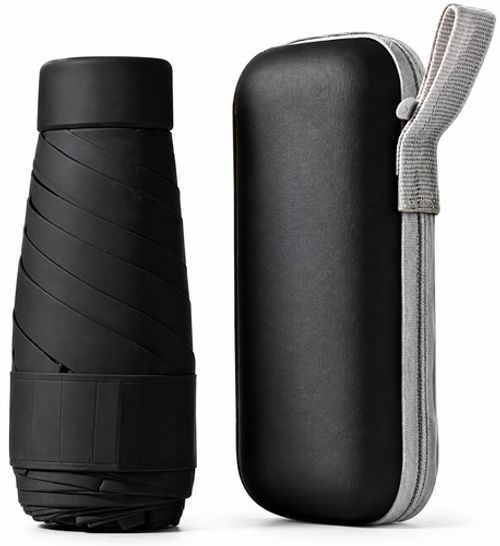 Mini Pocket Compact Fold Umbrella Rain Windproof Sun Anti UV Travel 5 Folding UK