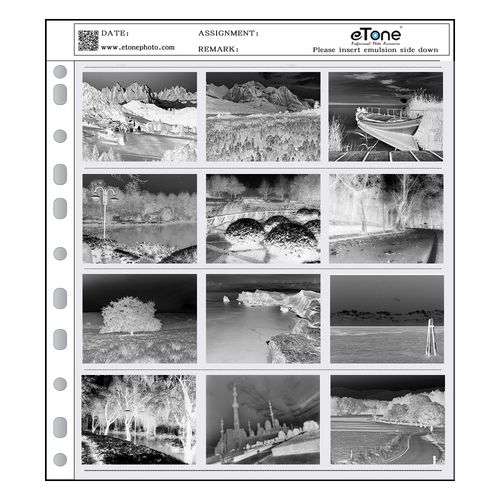 30 SHEET PACK Film Negative Storage Pages Sheets for 120 Medium Format Archive — image 2