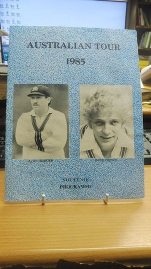 Australian Tour Souvenir Programme 1985