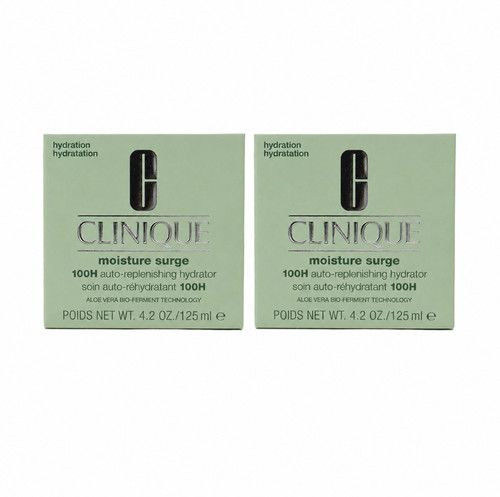 2x Clinique Moisture Surge 100H Auto-Replenishing Hydrator Cream 125ml New