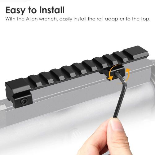 10 Slots 11mm Dovetail To 20mm Picatinny Rail Mount Adapter Scope Mount — image 7