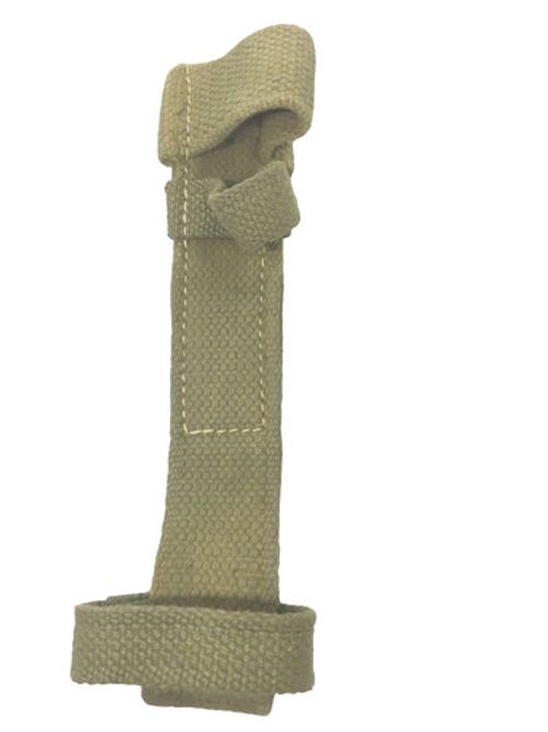 British 37 Pattern Type Canvas Frog WW2 Era Loop Type Surplus Khaki