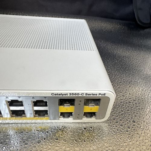 Cisco Catalyst WS-C3560C-12PC-S V01 12-Port PoE Compact Silent Switch — image 5