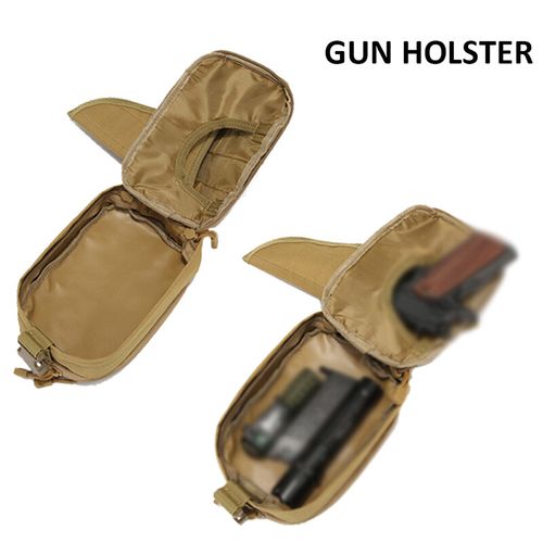 Tactical Waist Bag Gun Carry Pouch Fanny Pack Sling Shoulder Men's Bags Outdoor — image 7