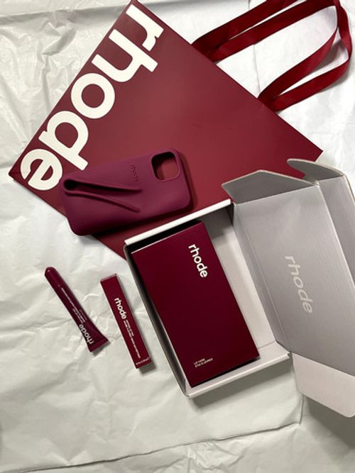 Rhode Case (ALL Models) + Gift Set, Grey Box - UK seller - Shipping SAME day