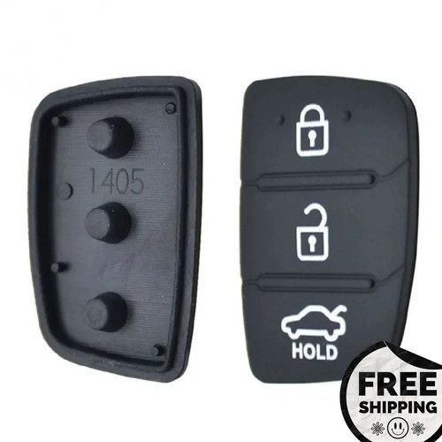 Hyundai i10 i20 i30 i40 ix20 ix35 3 Button Remote Key Fob Rubber Pad Replacement