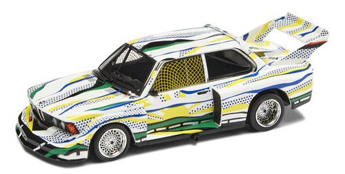 NEW BMW ART CAR #3 1977 3 SERIES 320i ROY LICHENSTEIN 1:43 80425B54CD2
