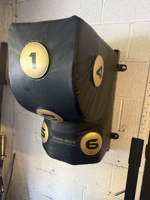 PRO-BOX Wall Mounted Numbered Boxing Punch Pad Target Trainer Black — image 3