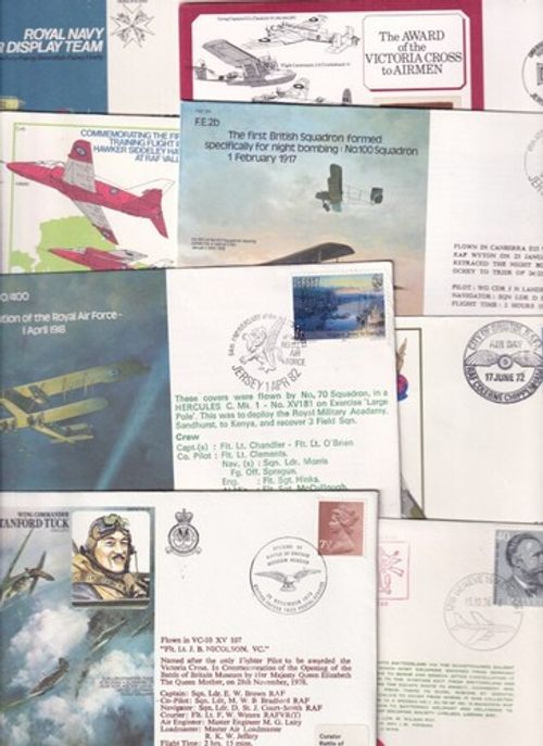 Thematic Subject Lot Collection covers & cards Military RAF AIR FORCES x45