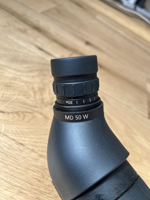 Minox MD 50 W Compact Angled Spotting Scope 30x 50mm Objective Black — image 4