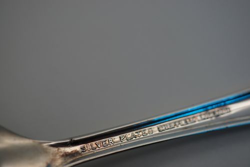 Vintage Christening Set Egg Cup Spoon Napkin Ring Silver Plated Sheffield Boxed — image 4