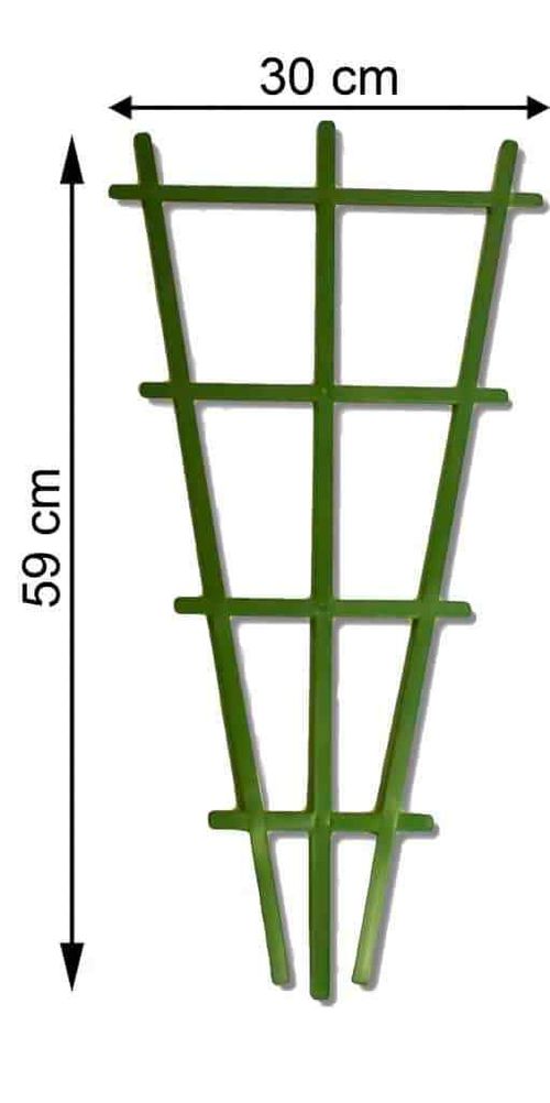 Plant Support Pot Trellis, Obelisk, Tripod Plastic Garden Green House — image 6