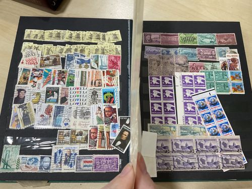 USA stamps. Packed stock book @457 — image 8