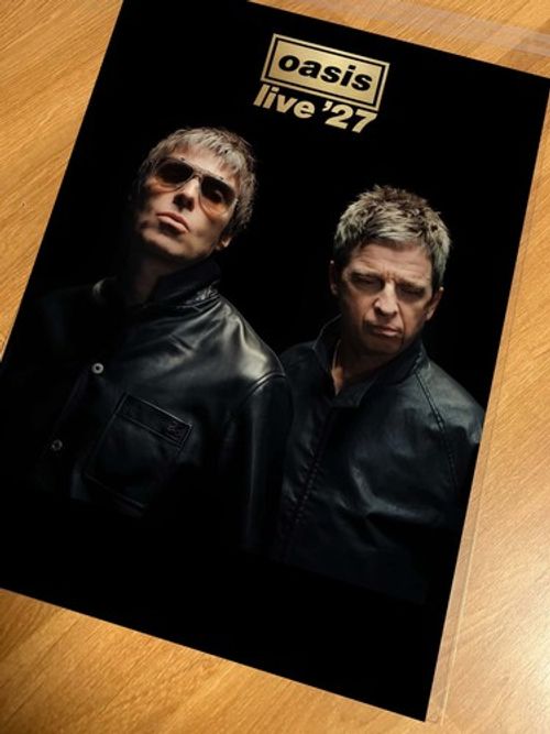 Oasis Live 27 Tour Print Poster