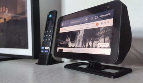 STURDY - Adjustable Amazon Echo Show 5 - 3rd Generation Stand - Mount - Plinth — image 2