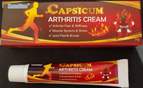 Sumifun Capsicum Arthritis Cream Hot Rheumatoid Arthritis Joint Knee Pain Relief — image 5