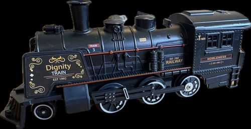 XL Metal loco Steam Railway Train Set. Real steam w sounds . Classic, vintage — image 1