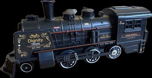 XL Metal loco Steam Railway Train Set. Real steam w sounds . Classic, vintage