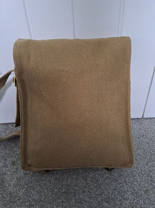 Haversack Shoulder Satchel Messenger webbing Bag British Army 1937 pattern Style — image 3