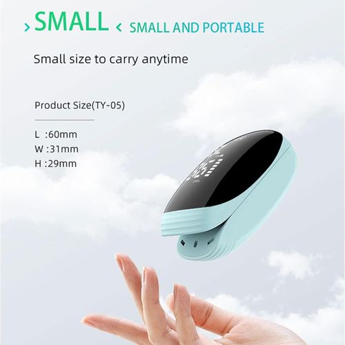 USB Rechargeable Finger Pulse Oximeter Blood Oxygen Heart Rate Monitor Device — image 8