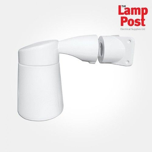 Eterna WGLEDWH Outdoor IP65 Corner Mount LED Well Glass Light Fitting - White