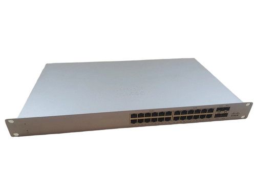 CISCO MERAKI MS120-24P-HW Cloud Managed 24-Port Gigabit PoE + Switch UNCLAIMED