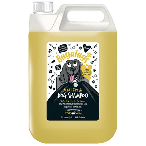 Bugalugs Itchy Dog Shampoo Medi Fresh irritated Skin Anti-fungal Anti-bacterial