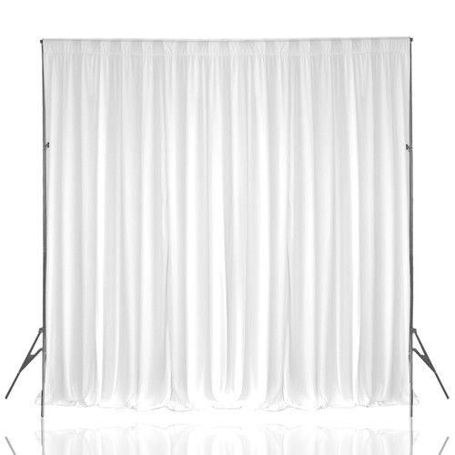 3m 4m 6m All Colours Stage Background Drape Soft Curtains Wedding Birthday Party