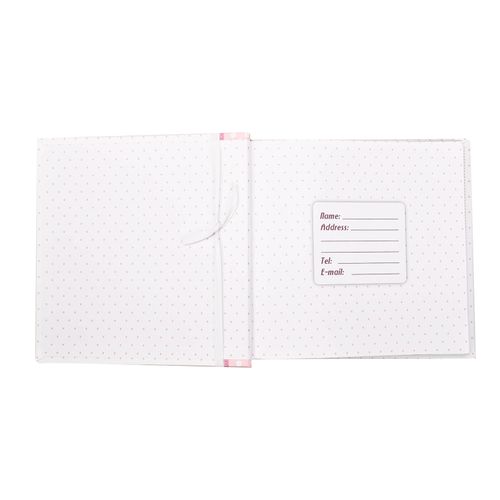 Baby Girls Pink Slip In Case Memo Photo Album 4 x 6'' For 200 Photos BA-1634 — image 4