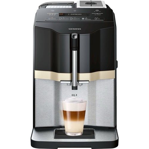 Siemens EQ.3 S500 TI305506DE/2 1300W Bean-to-cup Coffee Machine Piano Black 