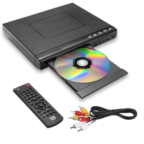 2025 DVD Player All Region Free DVD CD Disc Player AV Output USB Remote Control — image 13