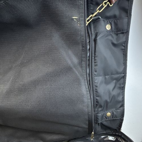 vintage Mulberry Scotchgrain garment travel bag / suit carrier Leather — image 18