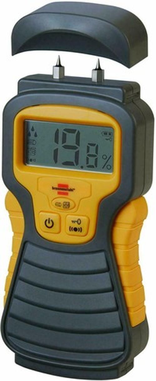 Brennenstuhl Moisture Detector - Damp Meter - Moisture Meter - Brick/Walls/Wood