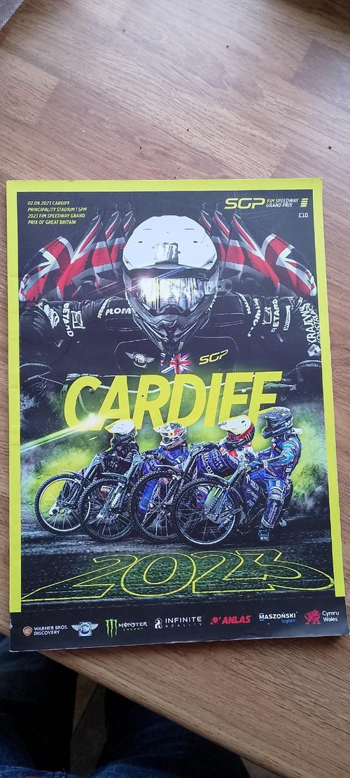 2023 Cardiff Speedway GP program — image 1