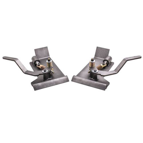 2Pcs Universal Weld-On Skid Steer Quick Attach Conversion Adapter Quick Tach New — image 3