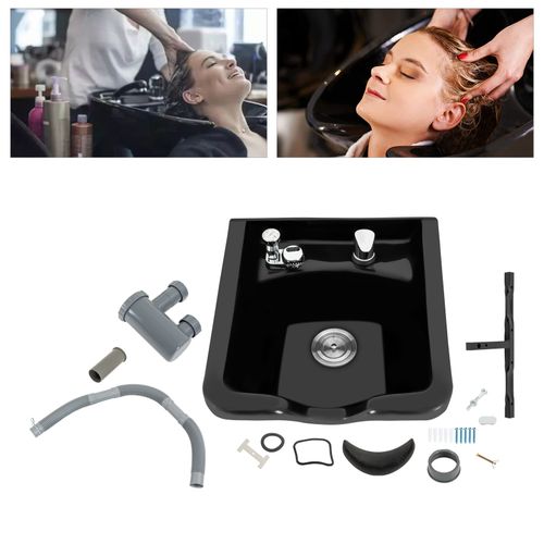 Salon Hairdressing Shampoo Sink Washing Hair Basin Bowl Barber Hair Equipment — image 2