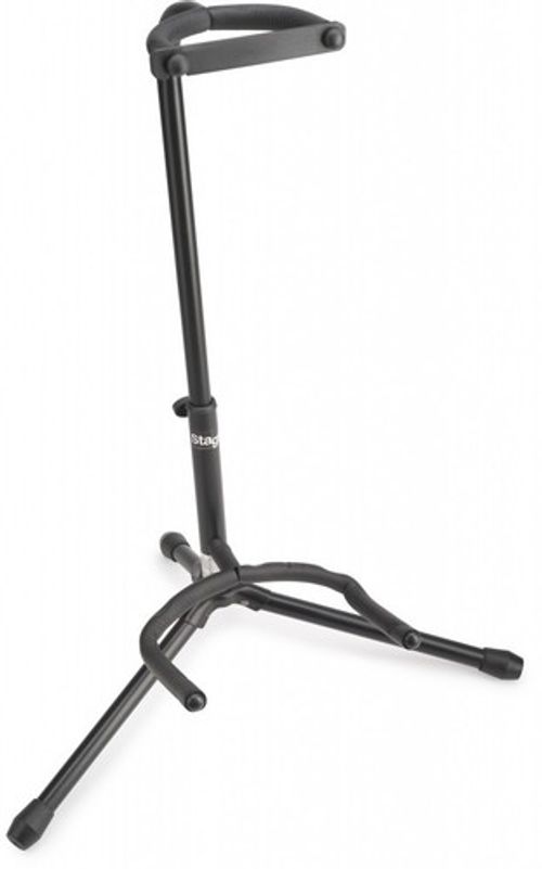 Stagg SG-A100BK Tripod Guitar Stand with Foldable Legs