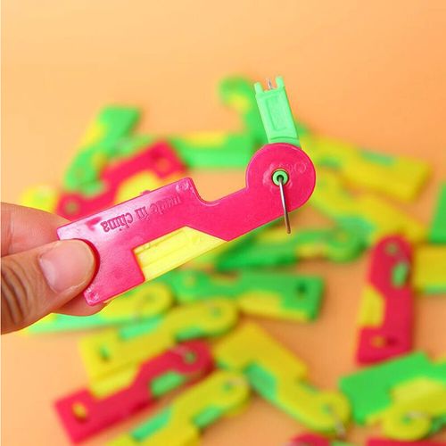3pcs Automatic Threader Sewing Threading Guide Device Sewing Tool Color Random — image 4